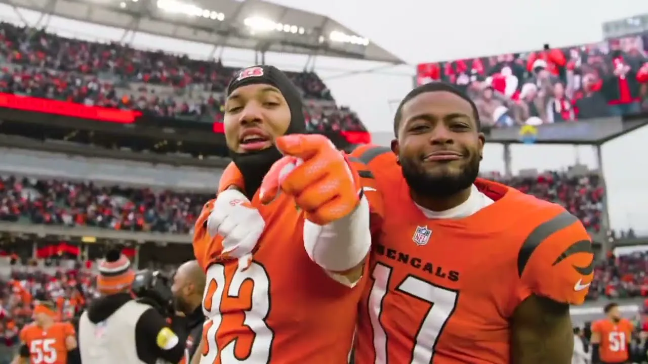 Still from Cincinnati Bengals Hype Reel