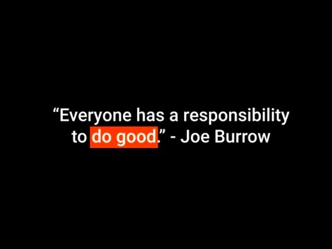 Still from Supporting Families & Mental Health Awareness | Joe Burrow Foundation