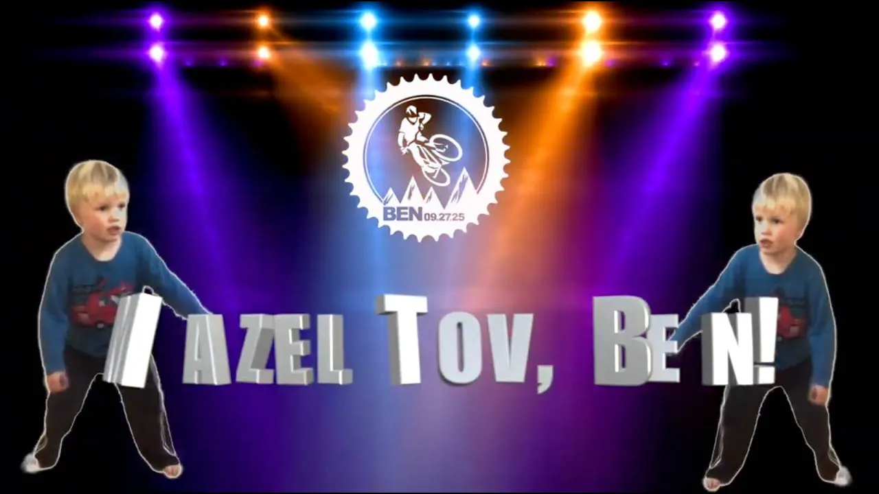 Still from Bar Mitzvah Party Montage